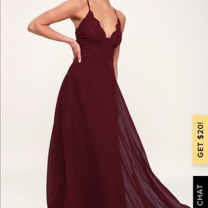 Lulus Lace Maxi Dress